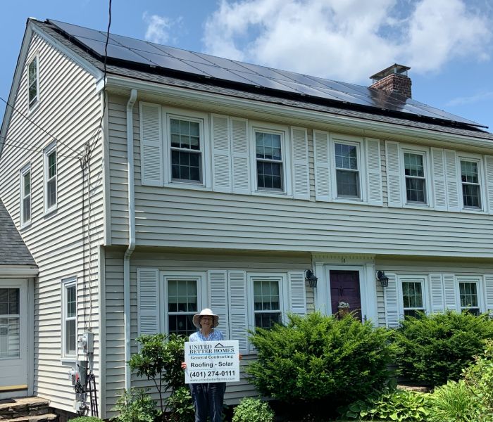 general contractors in ri completed solar installation project