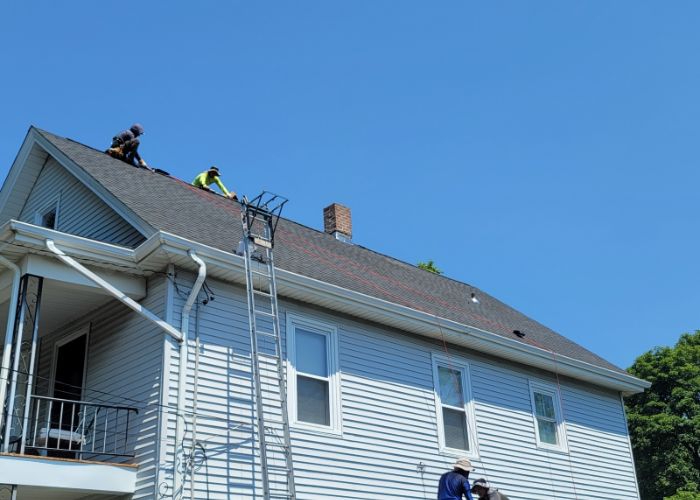 new roof replacement for rhode island home