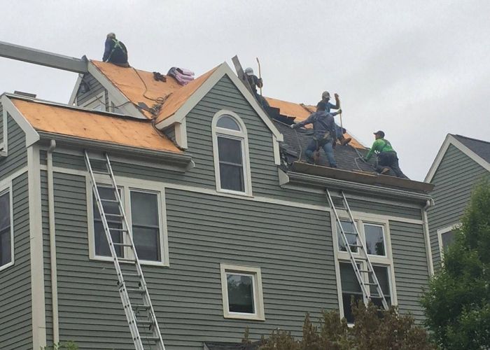 storm damage roof installation providence ri
